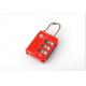 TSA 3-digit luggage zinc alloy lock