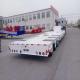 Truck Trailer Flatbed Semi Trailer With 24v Electrical System And High Capacity