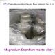 MgSr5 MgSr10 Master Alloy Ingot Magnesium Strontium Master Alloy ISO