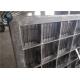 Stainless Steel Wedge Wire Screen Panels , Vee Wire Welded Johnson Screen Mesh