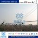 Flexible And Durable Steel Wire Suspension Bridge Custom Traffic For High Load