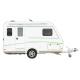 2-3 Sleeping Family Camping Trailer Off Road Campers With Air Conditioning