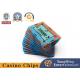 12g Casino Poker Chips Digital Amount Texas Clay Chip Coins ABS Matte Sticker