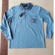 Long Sleeve Sports Casual Wear Washable Regular Fit Polo T Shirt 27