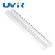 Heat Resistant Transparent Quartz Tube , Clear Twin Tube Infrared Lamps