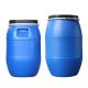 HDPE Round Plastic Barrel 125L Durable Plastic Bucket Drum With Iron Ring