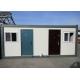 Modern Steel Two Doors Flat Pack House container South Africa For Public Shower Room