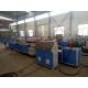 PP / PE Deck Plastic Profile Extrusion Line , WPC Tray Profile Extrusion Machinery