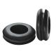 Custom Molded Strong Rubber Washer Grommet  black ABS enclosure , OEM orders welcome