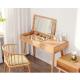 Modern New Design Bedroom Desk Solid Wood Simple Multifunctional Dressing Table With Folding Mirror  FL-W018