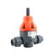 PPH 2 Way Back Pressure Relief Valve , DN32 High Pressure Back Pressure Valve