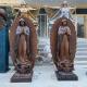 Bronze Virgin Mary Statues St Mary Sculpture Our Lady Virgen De Guadalupe Life Size Religious Outdoor