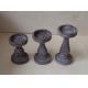 Wooden candle holder, candlesticks made in Paulownia wood, burned finish