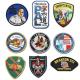 Military Navy Iron On Patches , Embroidered Merrowed Sew On Badges For Clothes