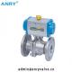Quickly Opening SS Ball Valve  Flanged RF Pneumatic Operated Ball Valve