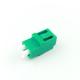 Green Earless Duplex B LC APC Optic Fiber Adapter For FTTH Applications