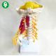 Cervical Spine Skeleton Model With Nerve Anatomical 23X16X10 Cm Package