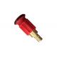Red Color Fire Hose Reel Nozzle Brass Water Way Body with Nylon House