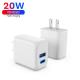 20W QC3.0 PD Power Adapter Usbc Computer Charger Fast Charging