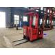 300 KG Warehouse Order Picker Machine Wide angle view Electronic steering