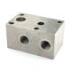 Die Casting Parts Hydraulic Valve Blocks And RoHS Certification