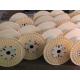 Customized ABS Plastic Wire Spool 300mm Bobbin Drum For Cable Wires