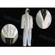 Microporous Waterproof Medical Protective Coveralls SMMMS / SSMMS Non Woven