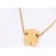 Fancy Bear Shaped Stainless Steel Pendant Necklace N0007 For Gift / Party