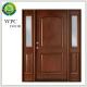 WPC Internal Fire Rated Double Doors 1200mm Width With Glass