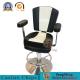 Simulation PU Rotating Bar Black Jack Casino Gaming Chairs Metal Foot