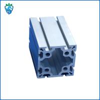 T Slot V Slot 40X40 Industrial Aluminum Profile Extrusion Frame Silver / Black