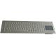 81 Keys Industrial Keyboard With Touchpad Laser Engraved Graphics PS/2 Or USB Interface