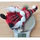 Christmas Toy Doll Soft and Cuddly Removable Clothes Red And White Embroidered Facial Features