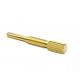 10mm Brass Gold Plated Threaded POGO Pins Fixtures C2700