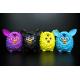 4 Colour Owl Bird Plastic Toy Figures Lovely Style For Home Decoration