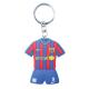 Promotional gift PVC football club keychain sport keyring