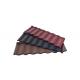 Easy Installation Galvanized Stone Coated Roofing Sheet Tiles 420mm Width