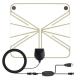 Local Channels Amplified Indoor Hdtv Antenna 4K 1080P VHF UHF With Signal Amplifier