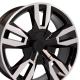 2020 Gloss Black Chevy Suburban RST Chevrolet Replica Wheels 22 Inch 6x5.5 +24