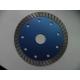 Brick Cutting Turbo Diamond Saw Blade , 115mm Angle Grinder Diamond Discs   6 Inches Dark Blue