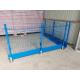 Blue Q195 Steel Edge Safety Fence Powder Coated