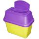 Disposable Portable Sharps Disposal Containers , Syringe Needle Container Box T2