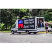 Multi Functional Van Outdoor Mobile Billboard LED Vehicle For Advertising