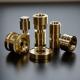 Brass Precision Turned Components CNC Part Turning CNC Lathe Parts Machining Service