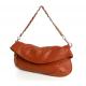 Lady Style 100% Real Leather Brown Handbag Shoulder Messenger Bag #3017B-1
