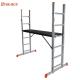 2x6 Aluminium Scaffolding Ladder A Form With 1470x405mm Platform