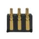 High Accuracy 3 Pin Battery Connector Phosphor Bronze Material Long Durability