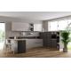 U Shaped Lacquer Kitchen Cabinet Tailored White And Grey Kitchen Cabinet
