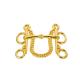 Fashion Gold Metal Lock Accessories Handbag Lock Decoration Part