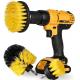 Wheel Wash 10cm Tire Drill Brush 3 Piece Kit APLUS 360 Degree Cleaning Angle